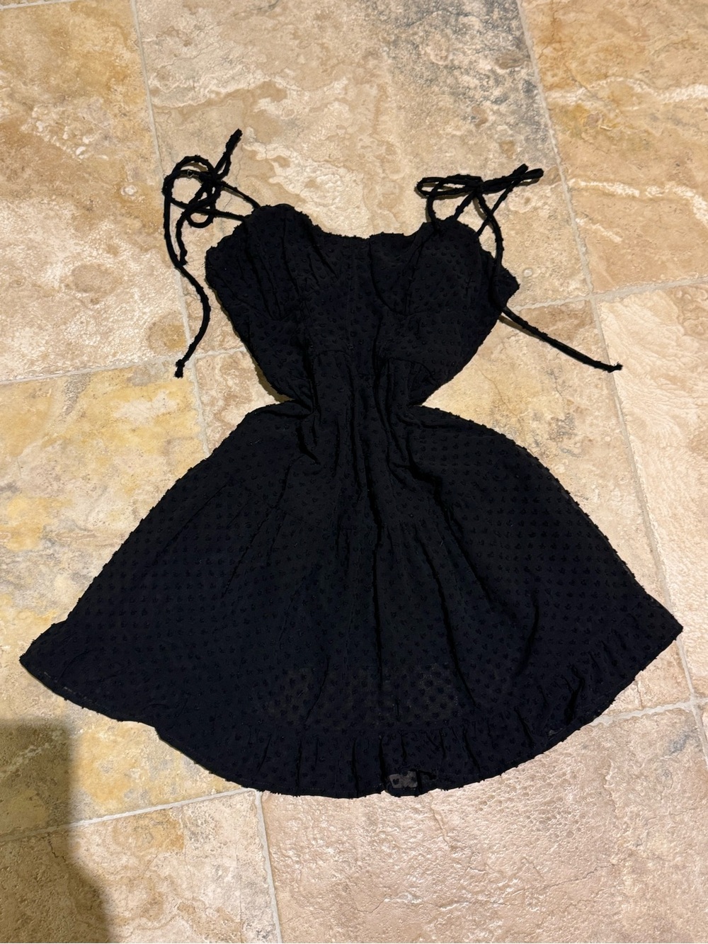 black wild fable dress
